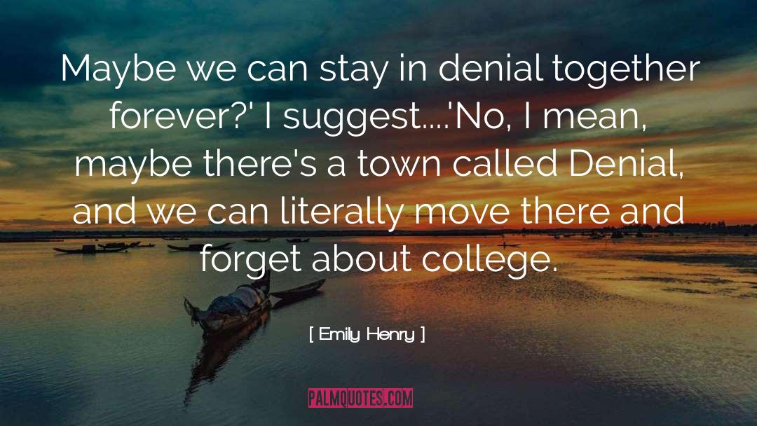 In Denial quotes by Emily Henry