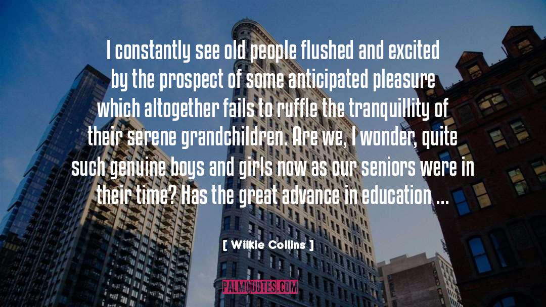 In Education quotes by Wilkie Collins