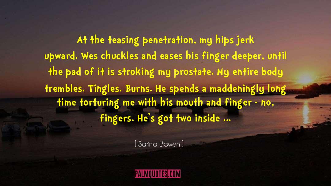 In Flames quotes by Sarina Bowen