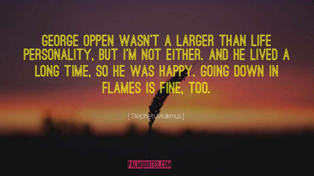 In Flames quotes by Stephen Malkmus