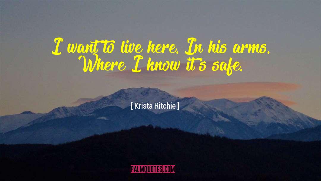 In His Arms quotes by Krista Ritchie