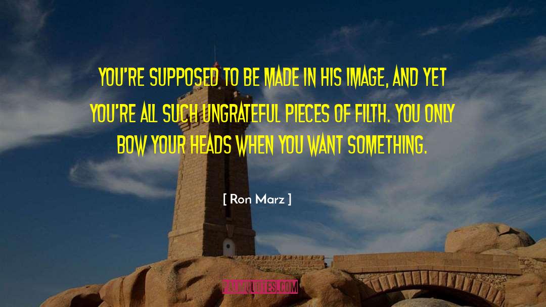 In His Image quotes by Ron Marz