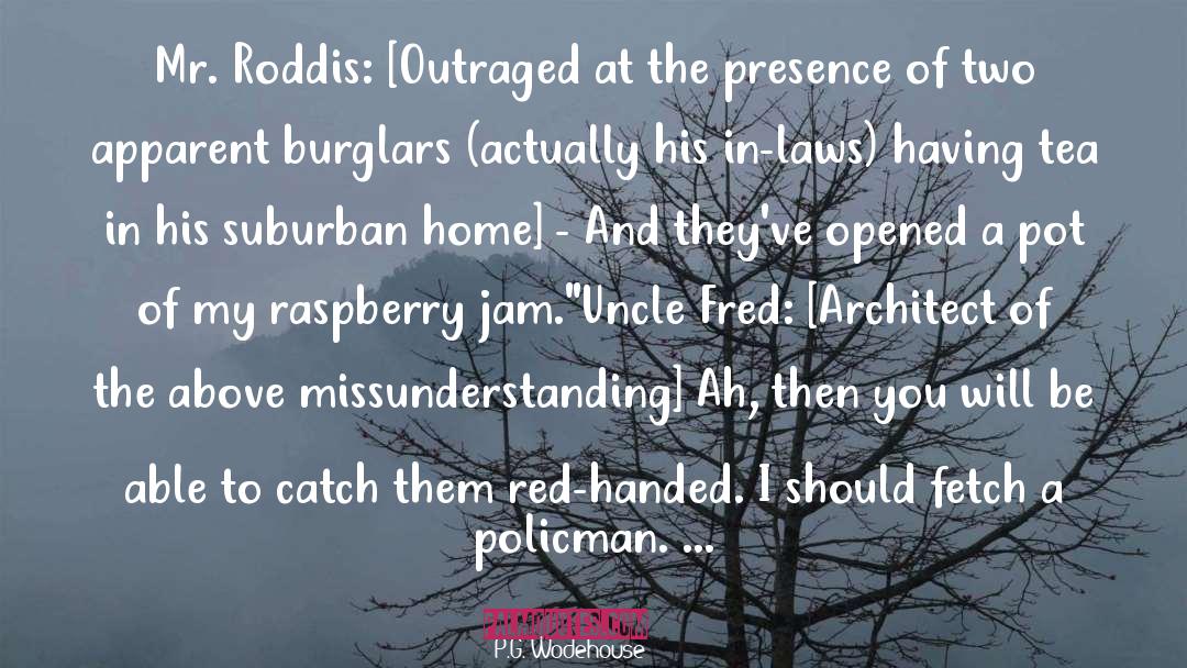 In Laws quotes by P.G. Wodehouse