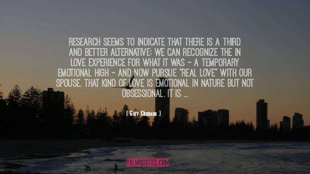 In Love Experience quotes by Gary Chapman