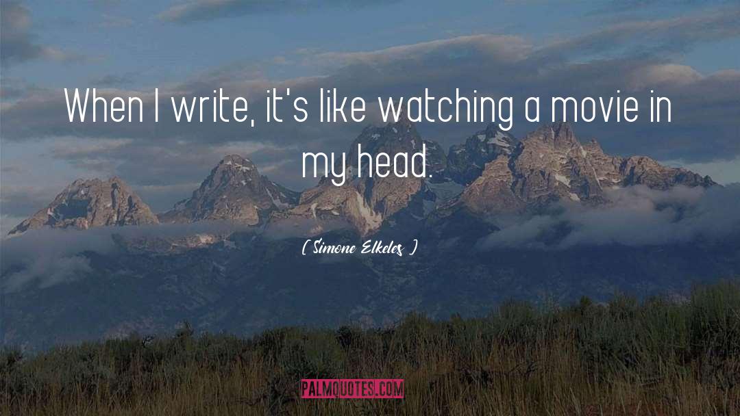 In My Head quotes by Simone Elkeles