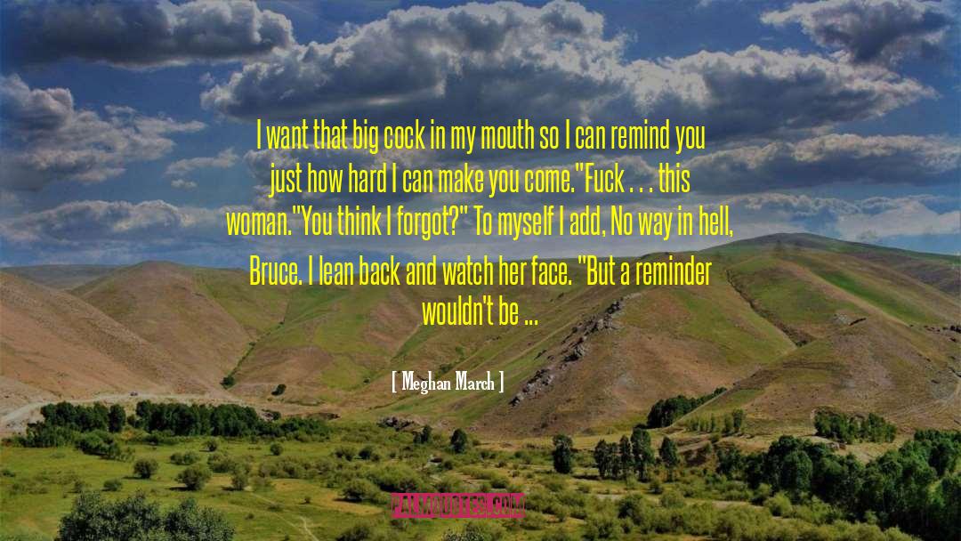 In My Mouth quotes by Meghan March