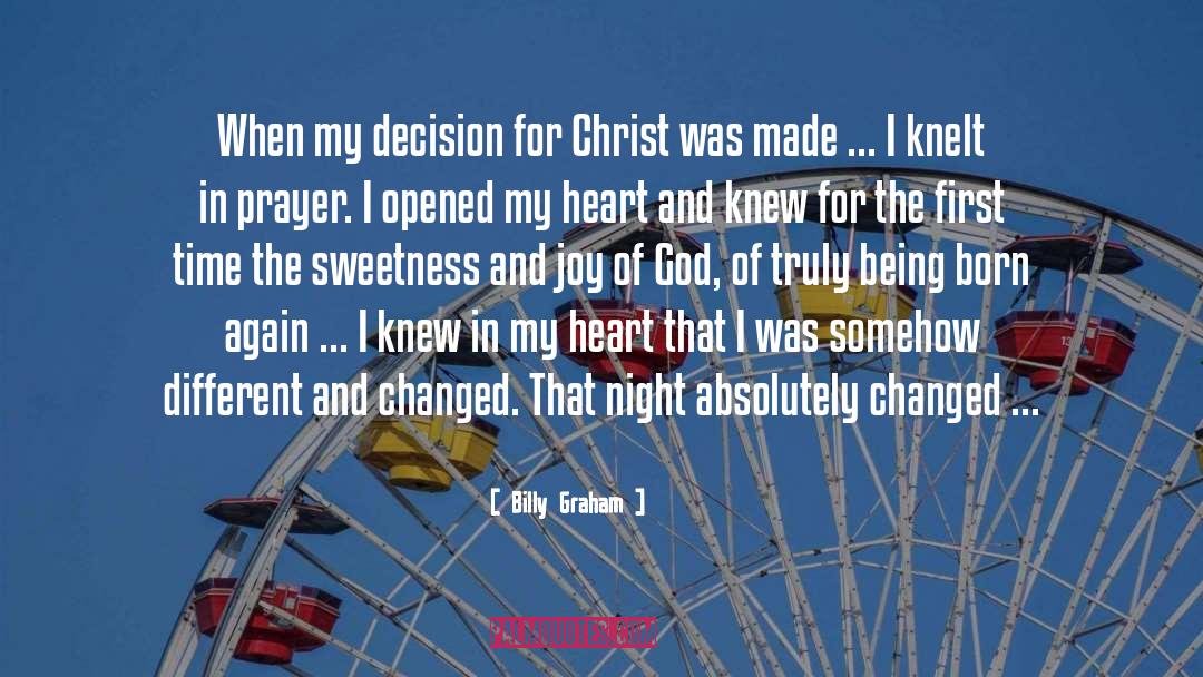 In Prayer quotes by Billy Graham