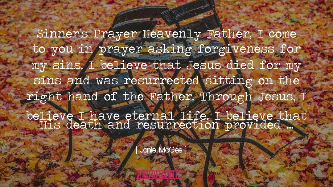 In Prayer quotes by Janie McGee