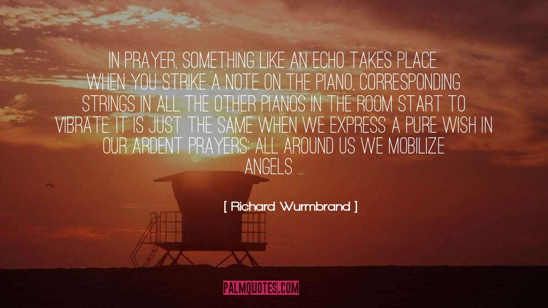 In Prayer quotes by Richard Wurmbrand