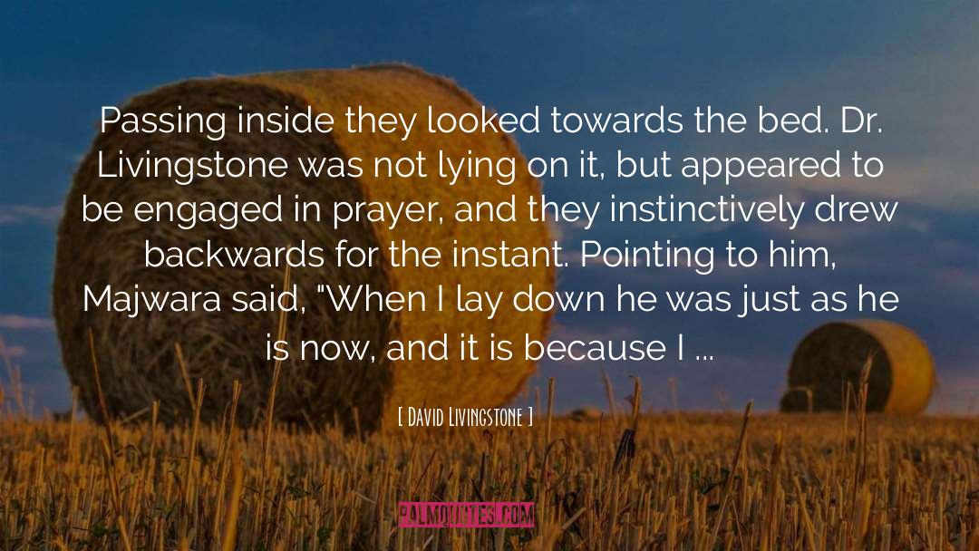 In Prayer quotes by David Livingstone