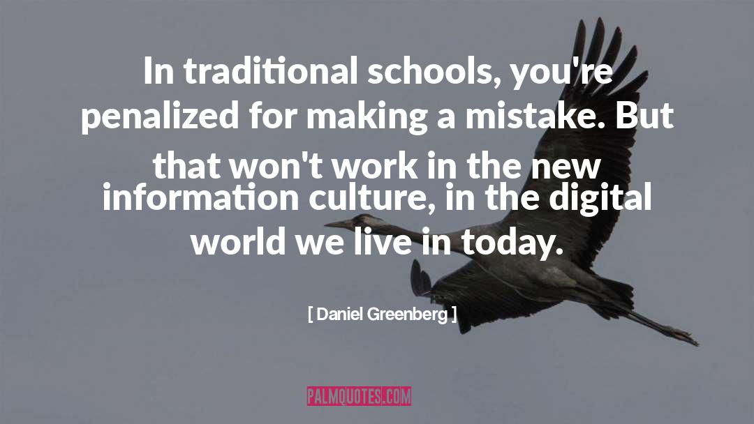 In quotes by Daniel Greenberg