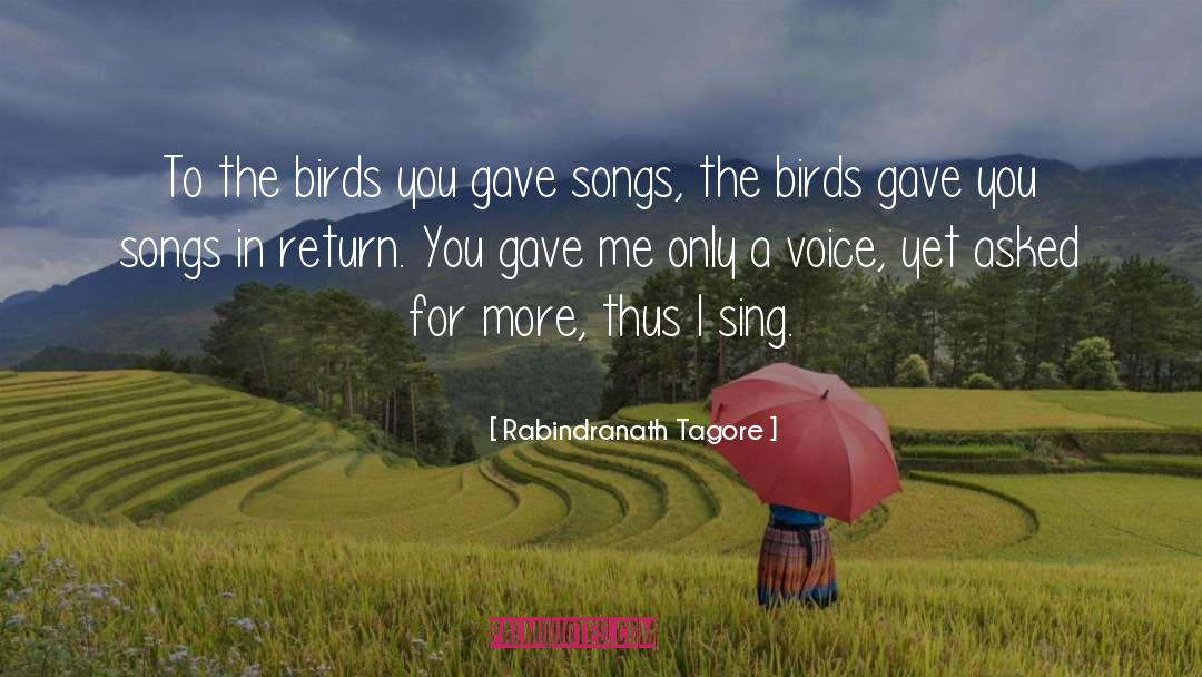 In Return quotes by Rabindranath Tagore