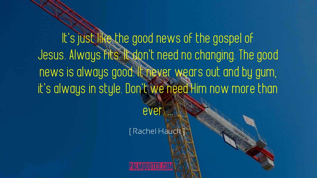 In Style quotes by Rachel Hauck