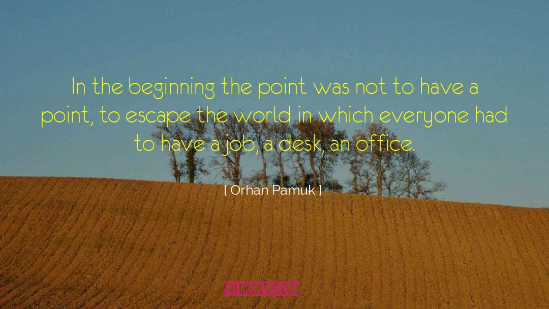 In The Beginning quotes by Orhan Pamuk