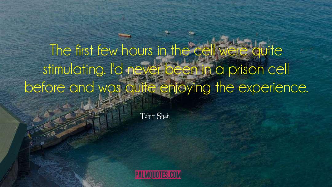 In The Cell quotes by Tahir Shah