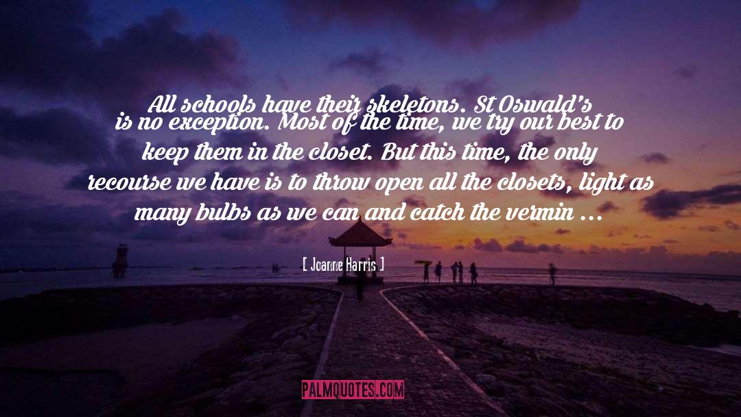 In The Closet quotes by Joanne Harris