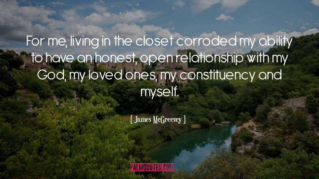 In The Closet quotes by James McGreevey