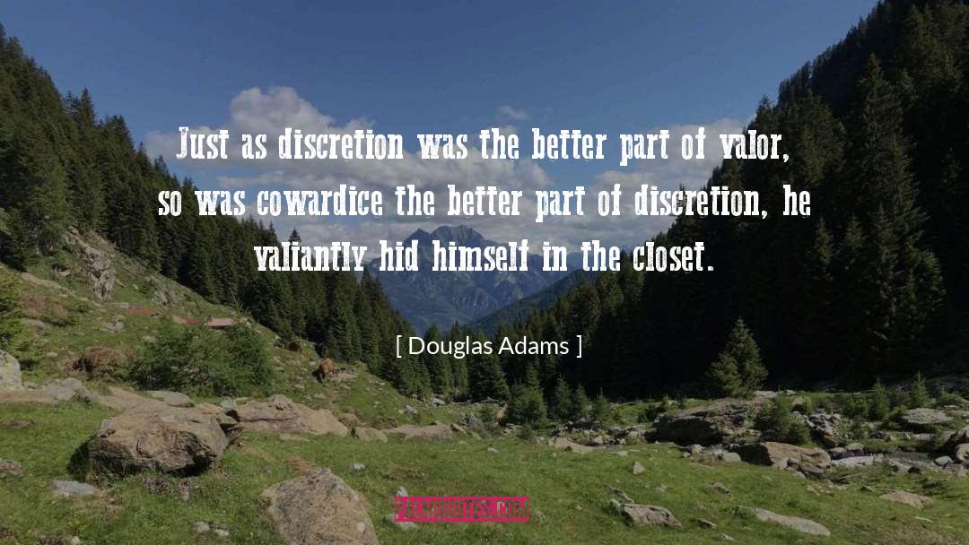In The Closet quotes by Douglas Adams