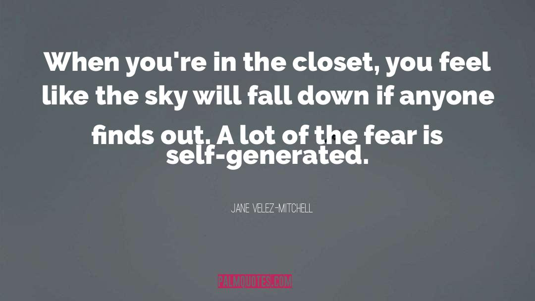 In The Closet quotes by Jane Velez-Mitchell