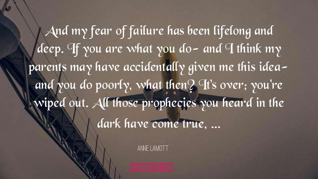In The Dark quotes by Anne Lamott