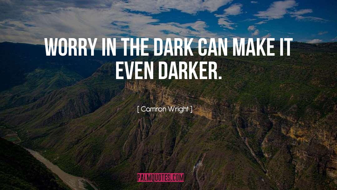 In The Dark quotes by Camron Wright
