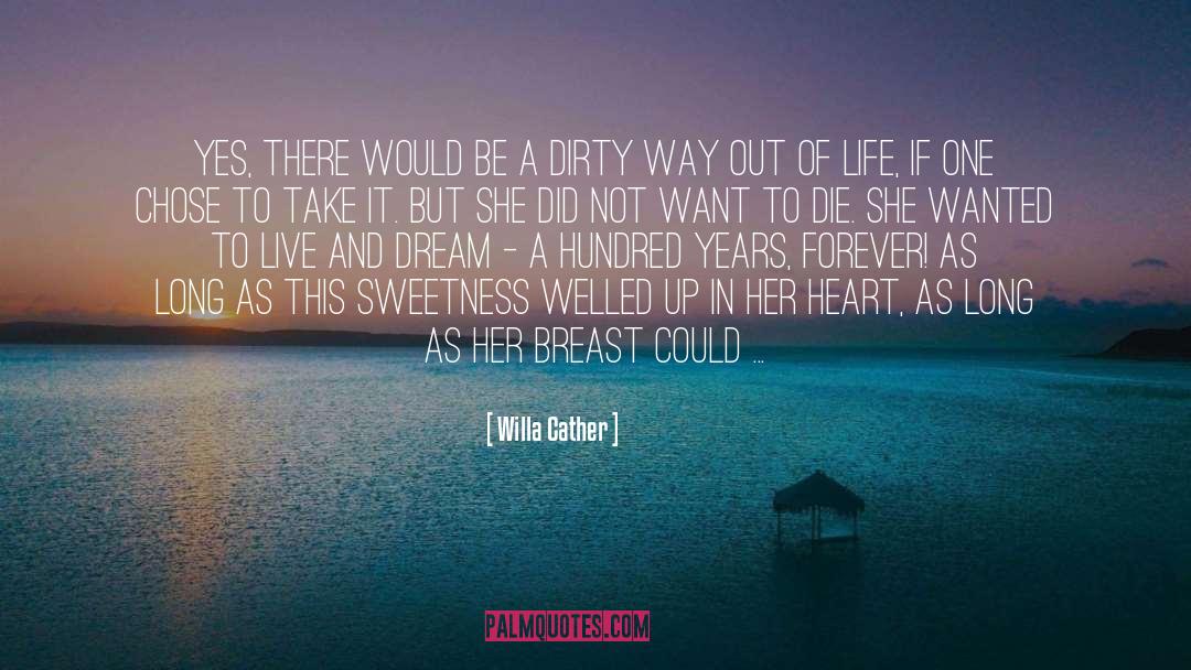 In The Dream House quotes by Willa Cather