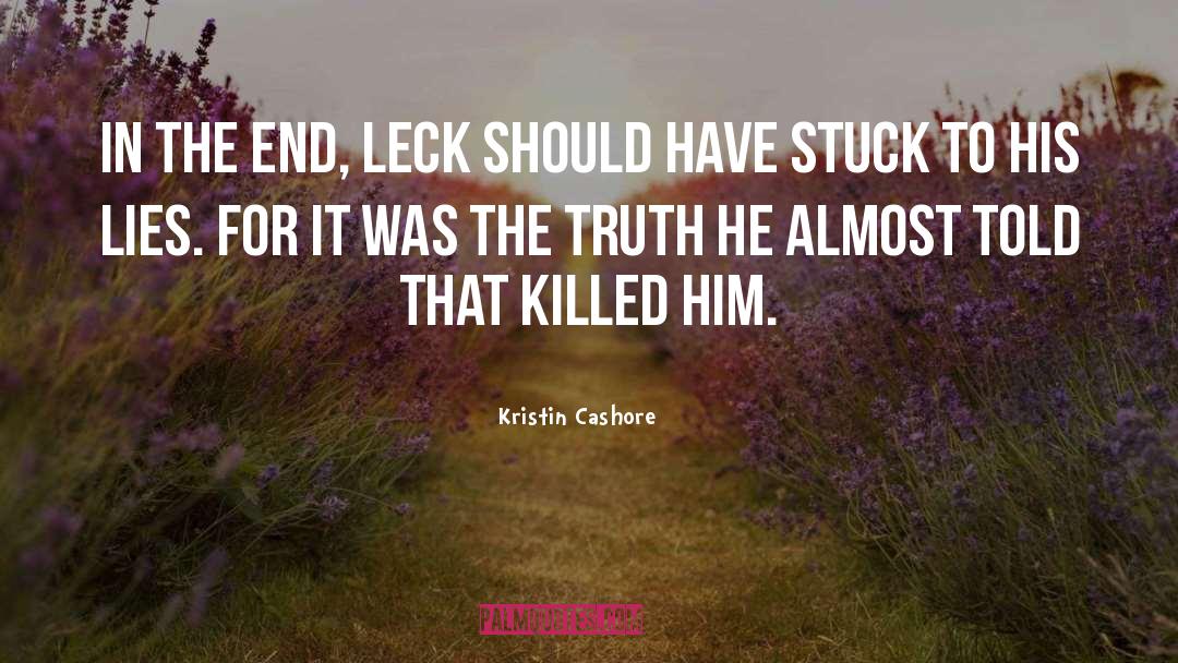 In The End quotes by Kristin Cashore