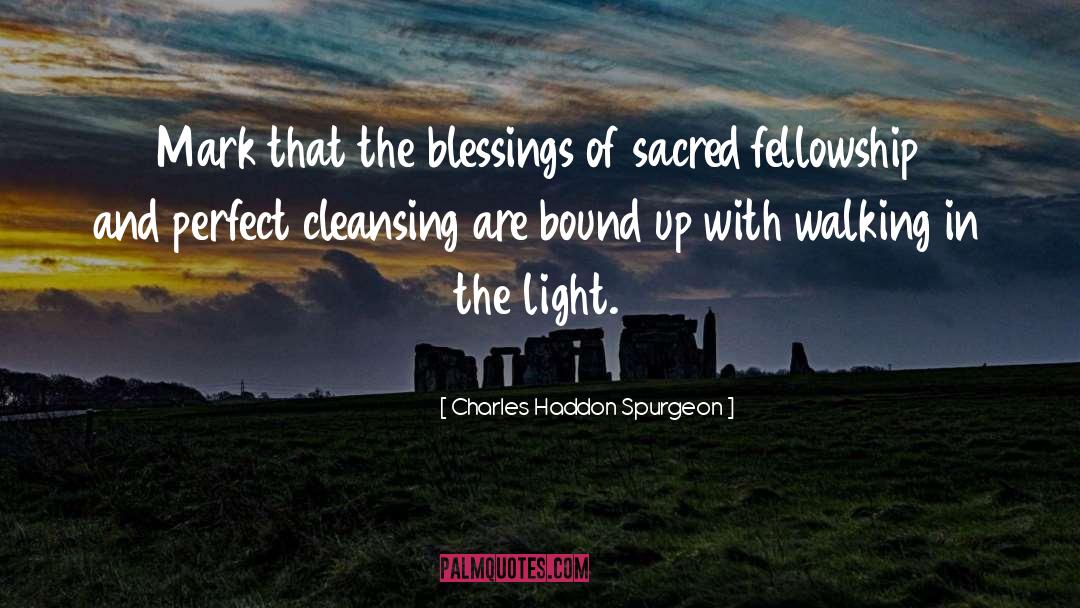 In The Light quotes by Charles Haddon Spurgeon