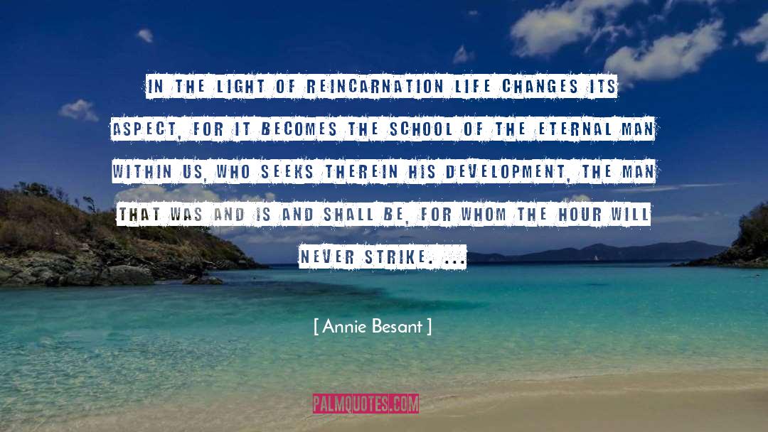 In The Light quotes by Annie Besant