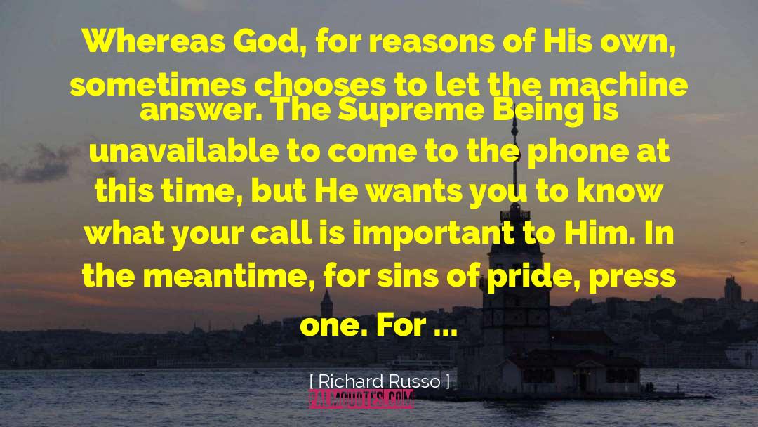 In The Meantime quotes by Richard Russo