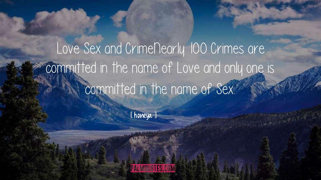 In The Name Of Love quotes by Honeya