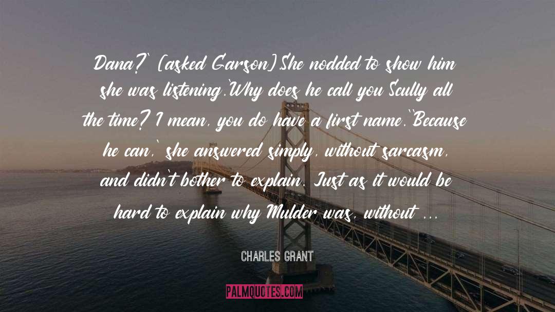 In The Name Of Love quotes by Charles Grant