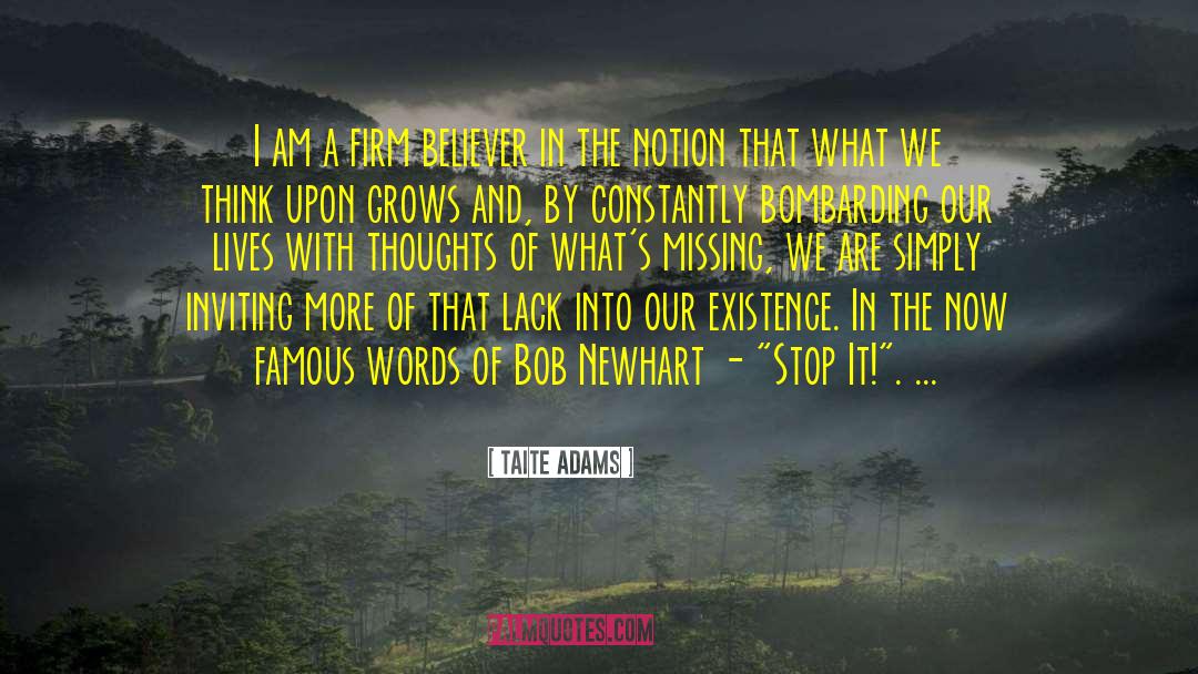 In The Now quotes by Taite Adams