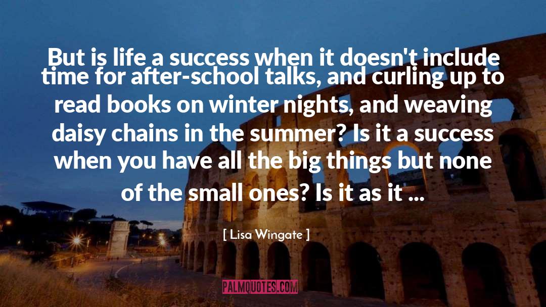 In The Summer quotes by Lisa Wingate