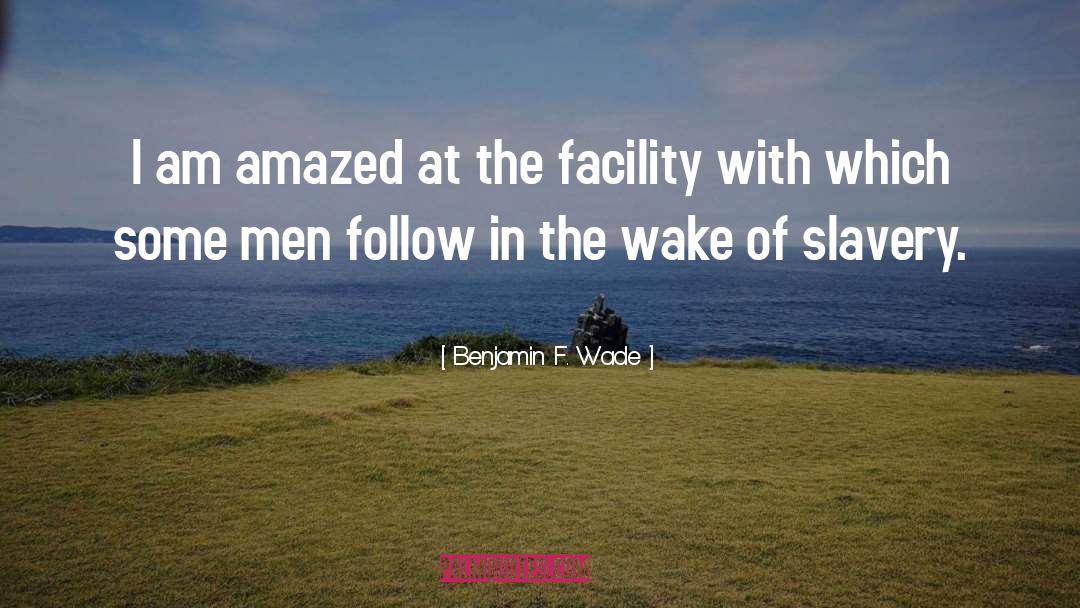 In The Wake Of quotes by Benjamin F. Wade