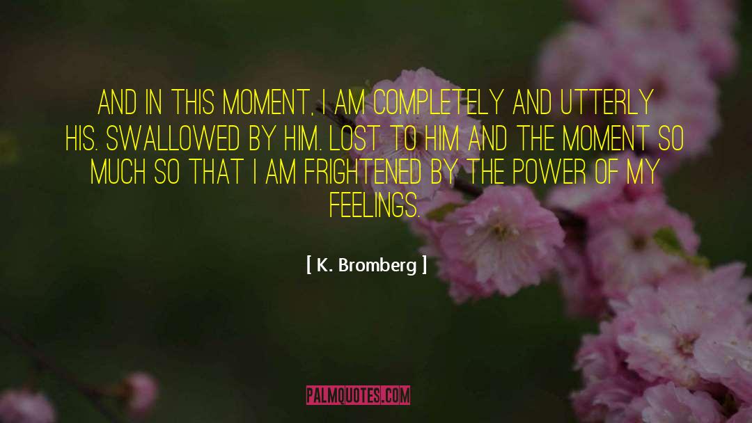 In This Moment quotes by K. Bromberg