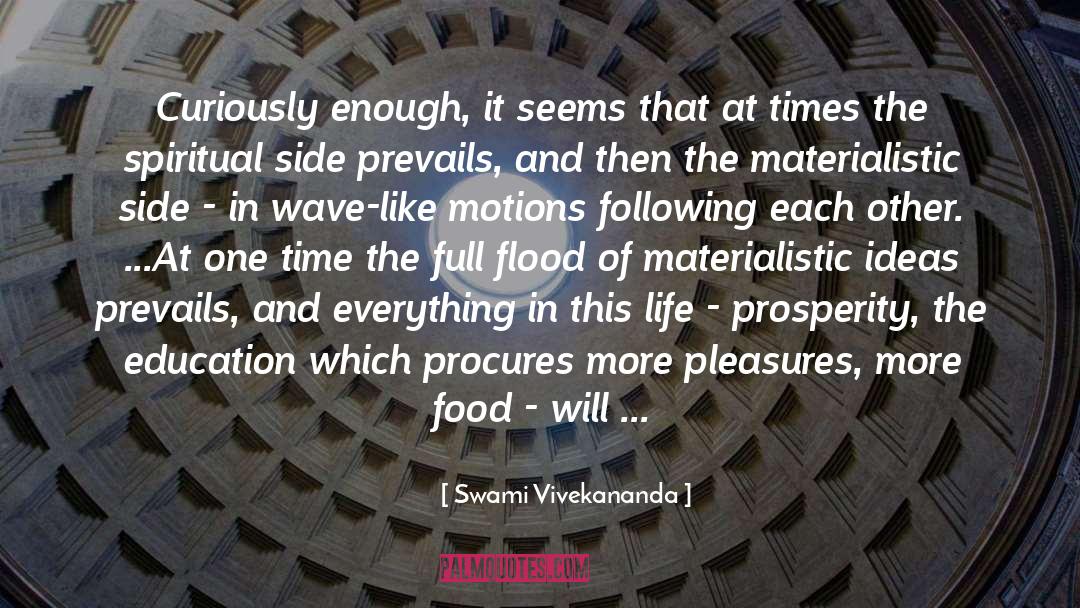 In Time quotes by Swami Vivekananda