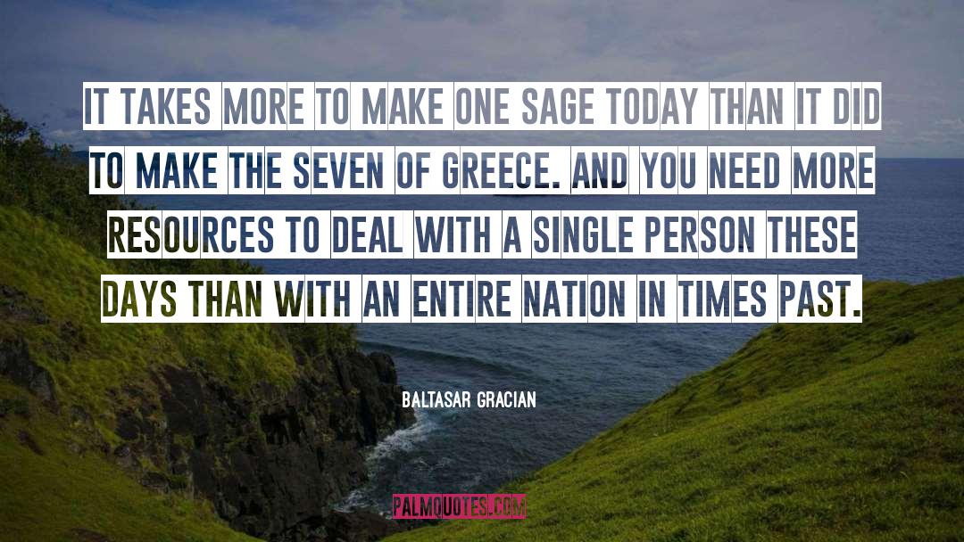 In Times quotes by Baltasar Gracian