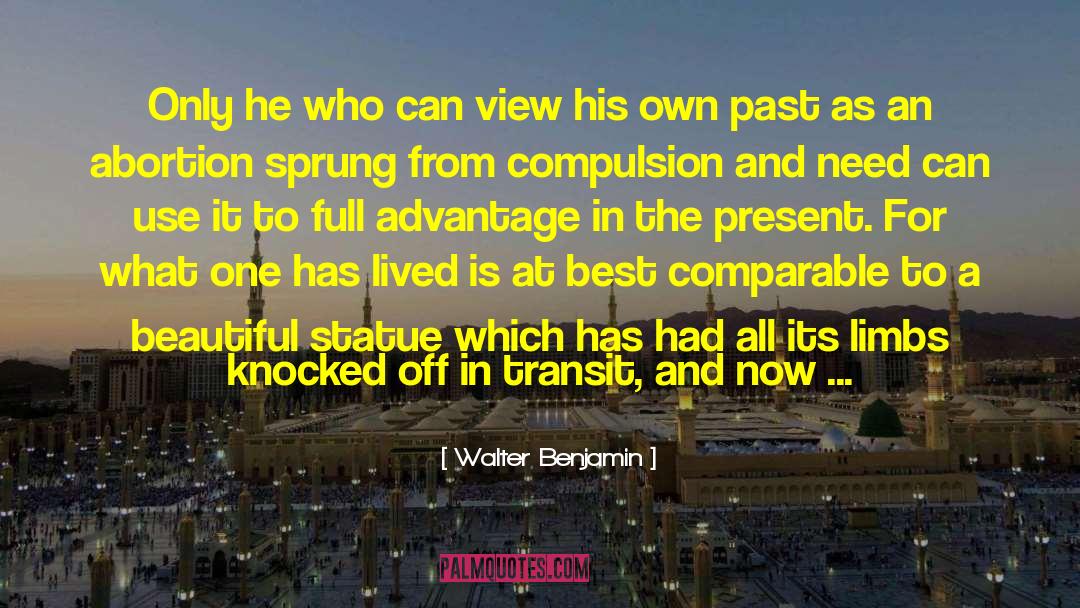 In Transit quotes by Walter Benjamin