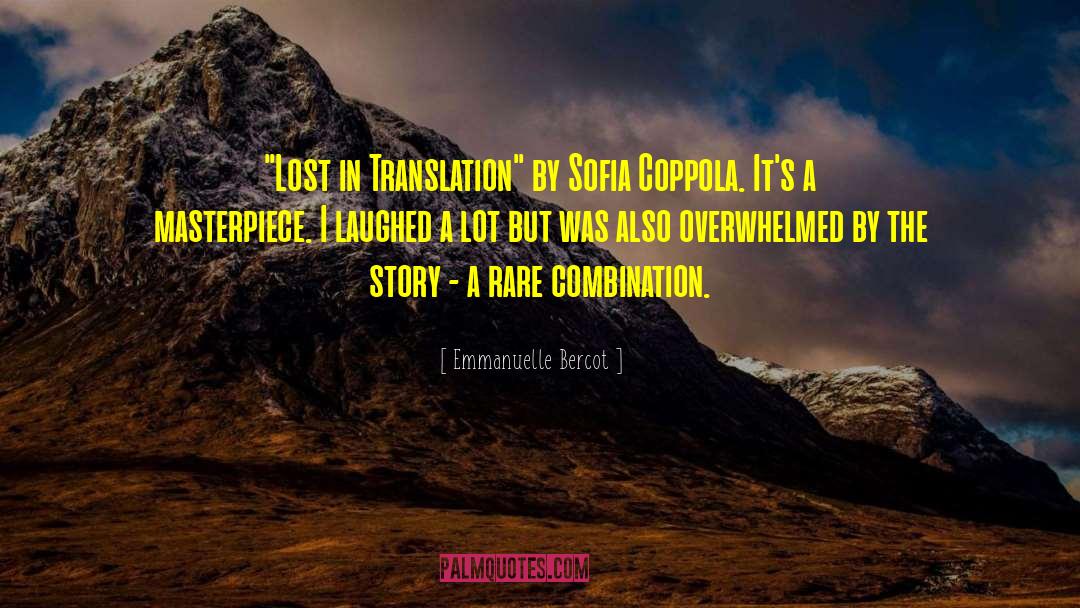 In Translation quotes by Emmanuelle Bercot