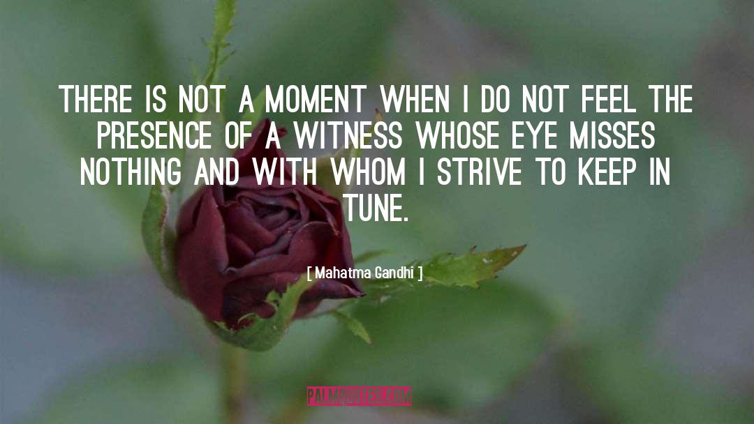 In Tune quotes by Mahatma Gandhi