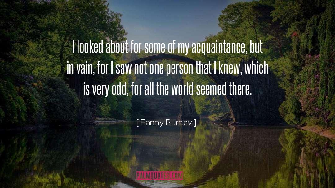 In Vain quotes by Fanny Burney