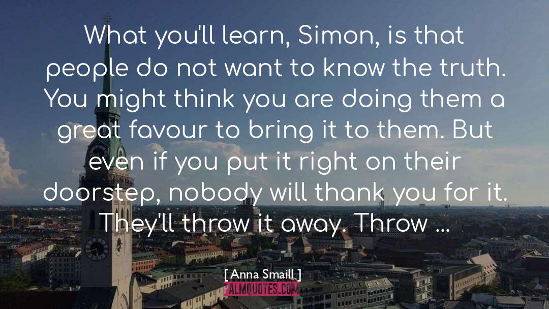 In Your Face quotes by Anna Smaill