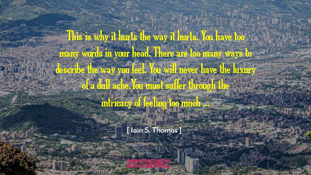 In Your Head quotes by Iain S. Thomas