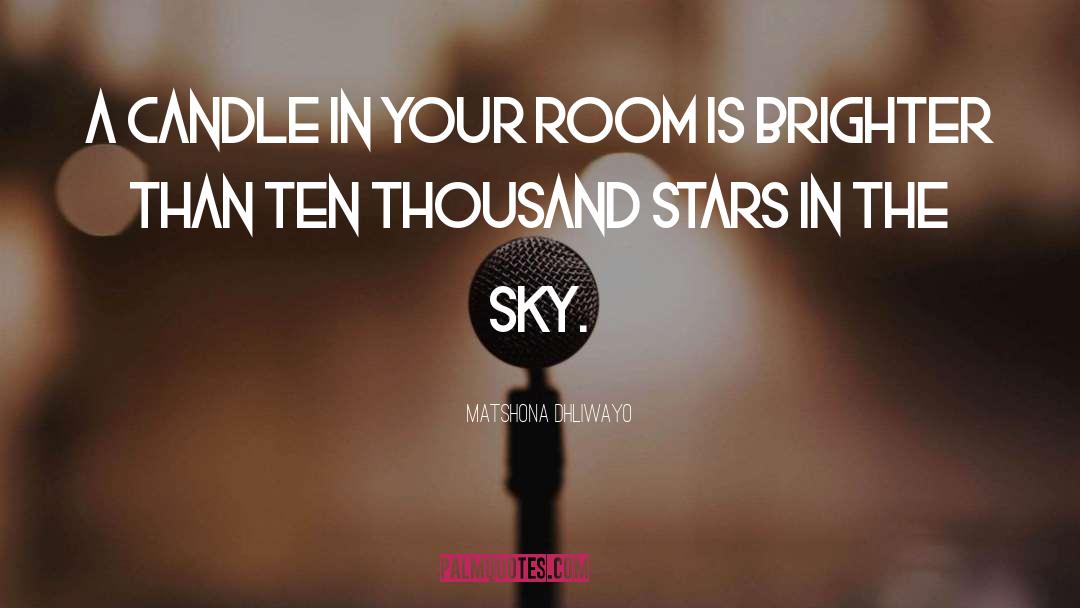 In Your Room quotes by Matshona Dhliwayo
