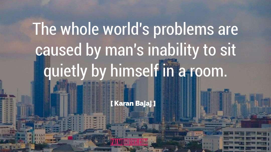 Inability To Communicate quotes by Karan Bajaj