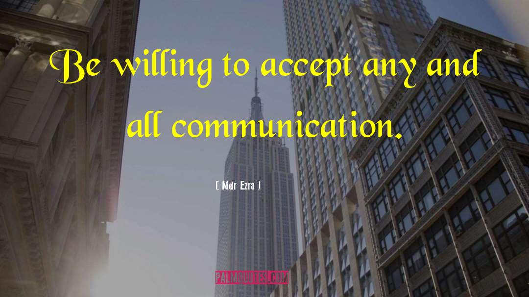 Inability To Communicate quotes by Meir Ezra