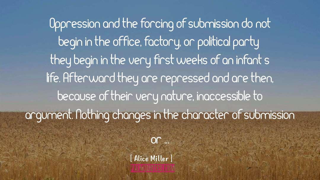 Inaccessible quotes by Alice Miller