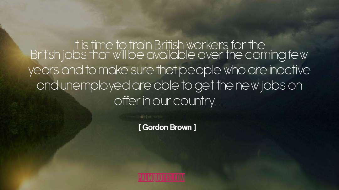 Inactive quotes by Gordon Brown