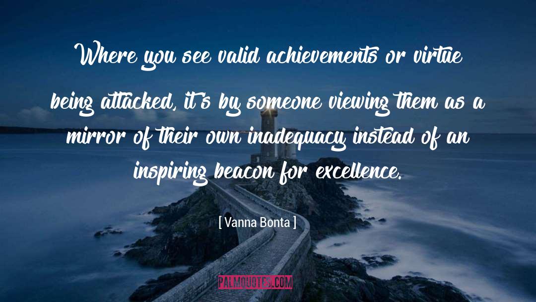 Inadequacy quotes by Vanna Bonta